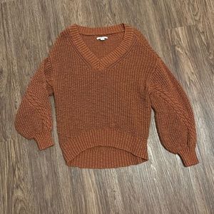 American Eagle - Rust Oversized Sweater